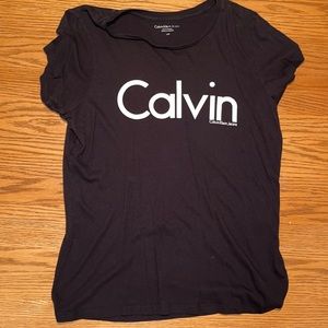 Calvin Klein jeans black T-shirt large